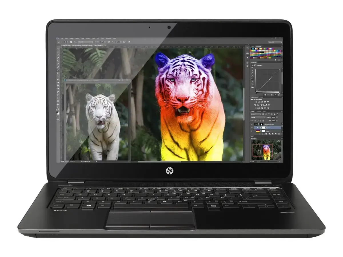 لپتاپ استوک نسل 5 HP ZBook 14 G2 کانفیگ عالی